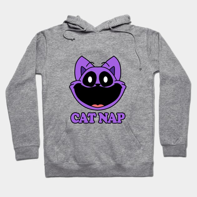 Cat nap cartoon Hoodie by Vatar